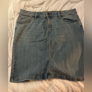 Sonoma denim skirt